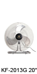 KF-2013G 20” (50cm) Ventilador Industrial De Escritorio / Piso