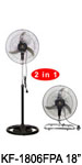 KF-1881A 18” (45cm) Ventilador Industrial Dos En Uno