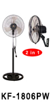 KF-1881A 18” (45cm) Ventilador Industrial Dos En Uno