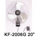 KF-2006 20” (50cm) Ventilador De Pared Industrial