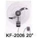 KF-2006PG  20” (50cm) Ventilador De Pared Industrial