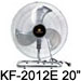 KF-2012PG  20” (50cm) Ventilador Industrial De Escritorio / Piso