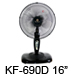 KF-690D 16” Ventilador De Escritorio Mesa