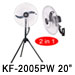 KF-2003GPW  20” (50cm) Ventilador Industrial Dos En Uno