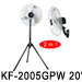 KF-2003GPW  20” (50cm) Ventilador Industrial Dos En Uno