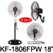 KF-2090FPW  20” (50cm) Ventilador Industrial Tres En Uno