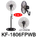 KF-2090FPW  20” (50cm) Ventilador Industrial Tres En Uno